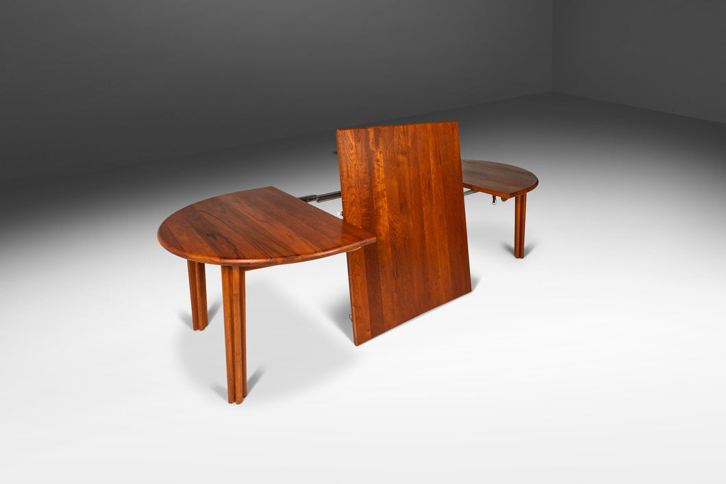 Expansive Mid-Century Modern Extension Dining Table in Solid Teak w/ Two (2) Leaves by Benny Linden Design, c. 1970's-ABT Modern