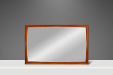 Load image into Gallery viewer, Expansive Mid-Century Modern Wall Hanging Mirror in Solid Walnut by Drexel, USA, c. 1960s-ABT Modern