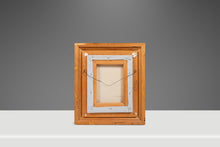 Load image into Gallery viewer, Framed / Signed Mid-Century Modern Geometric Abstraction Oil on Canvas Painting by Fred Blassingham, USA, c. 1980s-ABT Modern