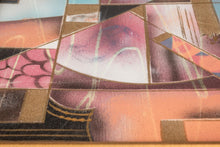 Load image into Gallery viewer, Framed Signed Mid-Century Modern Geometric Abstraction Oil on Canvas Painting by Fred Blassingham, USA, c. 1980s-ABT Modern