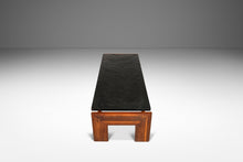 Load image into Gallery viewer, Heirloom Brutalist Mid-Century Modern Coffee Table in Solid Walnut & Slate by Adrian Pearsall for Craft Associates, USA, c. 1960's-ABT Modern