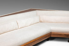 Load image into Gallery viewer, Iconic Adrian Pearsall Model 2300-S "Boomerang" Sofa in Walnut & Knoll Bouclé, USA, c. 1960s-ABT Modern