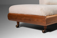 Load image into Gallery viewer, Iconic Adrian Pearsall Model 2300-S "Boomerang" Sofa in Walnut & Knoll Bouclé, USA, c. 1960s-ABT Modern