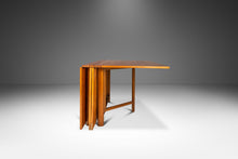 Load image into Gallery viewer, Iconic Super Expanding Table in the Style of the 'Maria Flap' by Bruno Mathsson, European Walnut, Yugoslavia, c. 1960s-ABT Modern