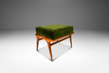 Load image into Gallery viewer, Italian Mid-Century Modern Lounge Chair & Ottoman in Walnut and Mohair by Carlo de Carli for M. Singer and Sons, Italy-USA, 1950s-ABT Modern