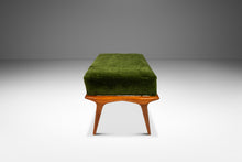 Load image into Gallery viewer, Italian Mid-Century Modern Lounge Chair & Ottoman in Walnut and Mohair by Carlo de Carli for M. Singer and Sons, Italy-USA, 1950s-ABT Modern