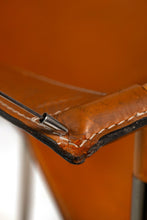 Load image into Gallery viewer, Italian Postmodern Modernist "Jocauro" Armchair by Arrben in Original Patinaed Leather, Italy, c. 1990s-ABT Modern