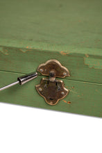 Load image into Gallery viewer, Japanese Mid-Century Modern Hand-Painted Glass Serving Dish Depicting Orchids w/ Protective Case by Mitsukoshi, Japan, c. 1960s-ABT Modern