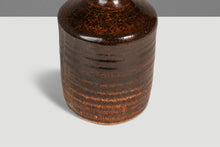 Load image into Gallery viewer, Japanese Modern Stoneware Studio Pottery Glazed Vase / Vessel, Japan, c. 1970s-ABT Modern