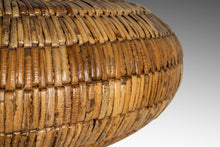 Load image into Gallery viewer, Limited Edition Mid-Century Organic Modern Rattan Ceiling Lamp / Chandelier by Breuer for Troy Lighting, USA, c. 2000's-ABT Modern