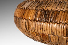 Load image into Gallery viewer, Limited Edition Mid-Century Organic Modern Rattan Ceiling Lamp / Chandelier by Breuer for Troy Lighting, USA, c. 2000's-ABT Modern