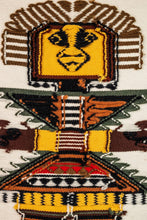 Load image into Gallery viewer, Meso-American Aztec Hand-Woven Tapestry Folk Art / Wall Art, Mexico, c. 1970's
