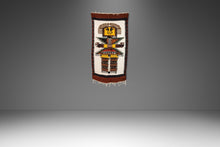 Load image into Gallery viewer, Meso-American Aztec Hand-Woven Tapestry Folk Art / Wall Art, Mexico, c. 1970's