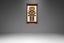 Load image into Gallery viewer, Meso-American Aztec Hand-Woven Tapestry Folk Art / Wall Art, Mexico, c. 1970's