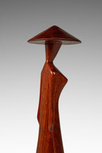 Load image into Gallery viewer, Mid-Century Danish Modern Asian Figurine Sculpture Hand-Carved from Solid Teak, Thailand, c. 1960s-ABT Modern