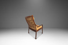 Load image into Gallery viewer, Mid-Century Danish Modern Bentwood Lounge Chair in Rosewood & Original Fabric by Fredrik A. Kayser for Vatne Møbler, Denmark, c. 1970's-ABT Modern