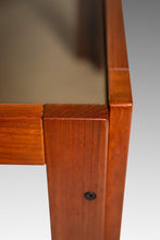 Load image into Gallery viewer, Mid-Century Danish Modern Coffee Table after Afra & Tobia Scarpa for Cassina in Teak Wood w/ Smoked Glass, c. 1970s-ABT Modern