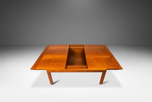 Load image into Gallery viewer, Mid-Century Danish Modern Coffee Table w/ Expanding Table Top w/ Stroage Space in Teak After Johannes Andersen, c. 1970's-ABT Modern