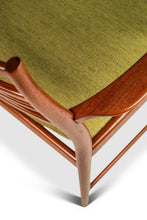 Load image into Gallery viewer, Mid-Century Danish Modern Contoured Ladder Back Armchair in Teak by Torbjørn Afdal for Vamo, Denmark, c. 1960s-ABT Modern