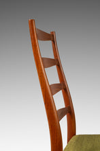 Load image into Gallery viewer, Mid-Century Danish Modern Contoured Ladderback Side / Desk Chair in Teak by Torbjorn Afdal for Vamo, Denmark, c. 1960s-ABT Modern