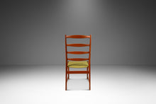Load image into Gallery viewer, Mid-Century Danish Modern Contoured Ladderback Side / Desk Chair in Teak by Torbjorn Afdal for Vamo, Denmark, c. 1960s-ABT Modern