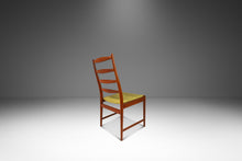 Load image into Gallery viewer, Mid-Century Danish Modern Contoured Ladderback Side / Desk Chair in Teak by Torbjorn Afdal for Vamo, Denmark, c. 1960s-ABT Modern