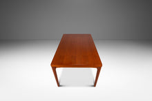 Load image into Gallery viewer, Mid-Century Danish Modern Expansion Dining Table in Teak w/ Stow in Table Leaves by Henning Kjaernulf for Vejle Stole , Denmark, c. 1960s-ABT Modern