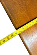 Load image into Gallery viewer, Mid-Century Danish Modern Extension Dining Table w/ Trestle Base & Unique Square Shape in Teak by Gudme Mobelfabrik, Denmark, c. 1960s-ABT Modern