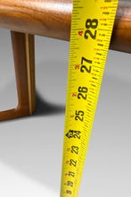 Load image into Gallery viewer, Mid-Century Danish Modern Extension Dining Table w/ Trestle Base & Unique Square Shape in Teak by Gudme Mobelfabrik, Denmark, c. 1960s-ABT Modern