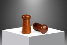 Load image into Gallery viewer, Mid-Century Danish Modern Hand-Carved Salt and Pepper Shaker in Solid Teak, Denmark, c. 1970s-ABT Modern