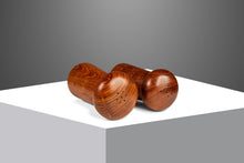 Load image into Gallery viewer, Mid-Century Danish Modern Hand-Carved Salt and Pepper Shaker in Solid Teak, Denmark, c. 1970s-ABT Modern