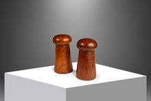 Load image into Gallery viewer, Mid-Century Danish Modern Hand-Carved Salt and Pepper Shaker in Solid Teak, Denmark, c. 1970s-ABT Modern