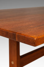 Load image into Gallery viewer, Mid-Century Danish Modern Minimalist Butcher Block Dining Table / Work Desk in Solid Oak, Denmark, c. 1960s-ABT Modern