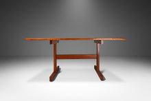 Load image into Gallery viewer, Mid-Century Danish Modern Minimalist Butcher Block Dining Table / Work Desk in Solid Oak, Denmark, c. 1960s-ABT Modern