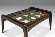 Load image into Gallery viewer, Mid-Century Danish Modern Ottoman / Footstool in Beech & Bouclé by Ib Kofod Larsen for Selig, Denmark, c. 1960's-ABT Modern