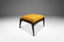 Load image into Gallery viewer, Mid-Century Danish Modern Ottoman / Footstool in Beech & Bouclé by Ib Kofod Larsen for Selig, Denmark, c. 1960's-ABT Modern