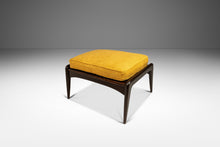 Load image into Gallery viewer, Mid-Century Danish Modern Ottoman / Footstool in Beech & Bouclé by Ib Kofod Larsen for Selig, Denmark, c. 1960's-ABT Modern