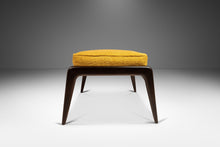 Load image into Gallery viewer, Mid-Century Danish Modern Ottoman / Footstool in Beech & Bouclé by Ib Kofod Larsen for Selig, Denmark, c. 1960's-ABT Modern