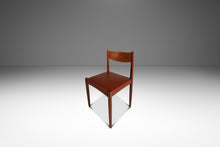 Load image into Gallery viewer, Mid-Century Danish Modern Side / Dining Chair in Teak & Leather by Poul Volther for Frem Røjle, Denmark, c. 1970s-ABT Modern