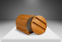 Load image into Gallery viewer, Mid-Century Danish Scandinavian Modern Ice Bucket in Solid Teak by ROYAL TEAK Designs, Thailand, c. 1970's-ABT Modern