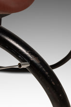 Load image into Gallery viewer, Mid-Century Italian Modern Brutalist Industrial Tubular Rocking Chair in Leather & Metal in the Manner of Thonet, USA, c. 1960s-ABT Modern