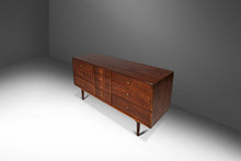 Load image into Gallery viewer, Mid-Century Modern 10-Drawer Dresser / Credenza / Sideboard in Walnut by Kipp Stewart for Declaration by Drexel, USA, c. 1960's-ABT Modern