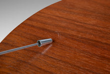 Load image into Gallery viewer, Mid-Century Modern 13 Inch Minimalist Wall Clock Carved from Solid Walnut, USA, c. 1970s-ABT Modern