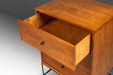 Load image into Gallery viewer, Mid-Century Modern 3-Drawer Dresser / Cabinet in Maple w/ Iron Base by Paul McCobb for Planner Group by Winchedon, USA, c. 1950s-ABT Modern