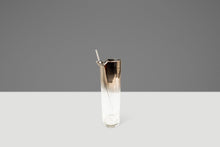 Load image into Gallery viewer, Mid-Century Modern 7-Pc Martini Cocktail Decanter Pitcher & Glasses Set w/ Silver Fade by Dorothy Thorpe, USA, c. 1960s-ABT Modern