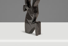 Load image into Gallery viewer, Mid-Century Modern Abstract Mother & Child Humanoid Sculpture Carved from Solid Mahogany, West Africa, c. 1970's-ABT Modern