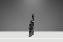 Load image into Gallery viewer, Mid-Century Modern Abstract Mother & Child Humanoid Sculpture Carved from Solid Mahogany, West Africa, c. 1970's-ABT Modern