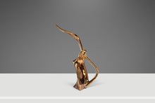 Load image into Gallery viewer, Mid-Century Modern Acid Etched Seagull Bird in Flight Table Sculpture in Porcelain, USA, c. 1980s-ABT Modern