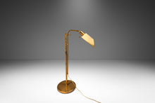 Load image into Gallery viewer, Mid-Century Modern Adjustable Height Brass Floor Lamp Attributed to Koch & Lowy, USA, c. 1970s-ABT Modern