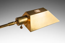 Load image into Gallery viewer, Mid-Century Modern Adjustable Height Brass Floor Lamp Attributed to Koch & Lowy, USA, c. 1970s-ABT Modern